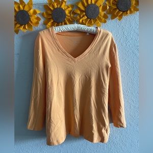 by Chico’s - Orange 3/4th Sleeve